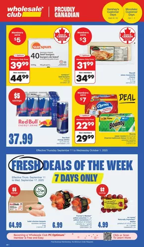 Wholesale Club Weekly ad