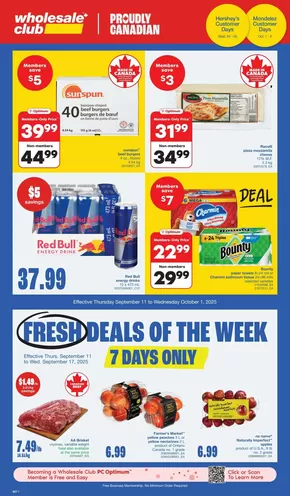Wholesale Club catalogue in Bridgewater | Great offer for bargain hunters | 2025-09-11T00:00:00.000Z - 2025-10-01T00:00:00.000Z