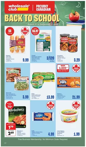 Wholesale Club catalogue in Bridgewater | Attractive special offers for everyone | 2025-08-21T00:00:00.000Z - 2025-09-17T00:00:00.000Z