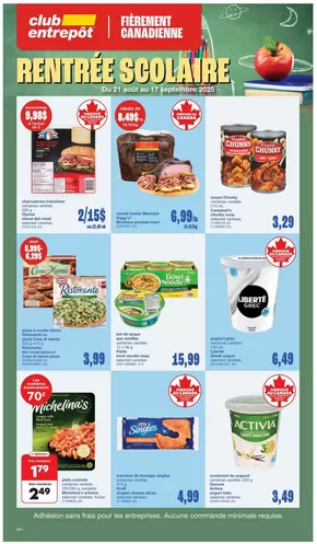 Wholesale Club catalogue in Bridgewater | Discover attractive offers | 2025-08-21T00:00:00.000Z - 2025-09-17T00:00:00.000Z