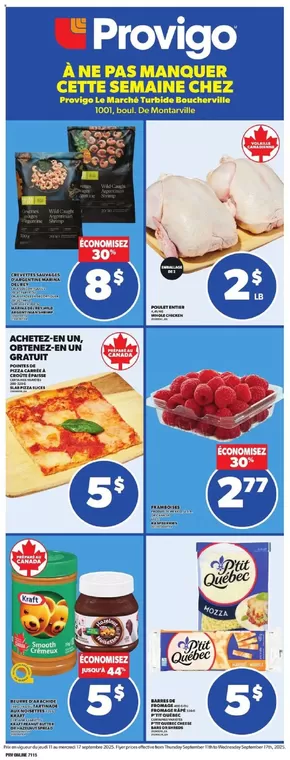 Provigo catalogue in Quebec | Provigo weekly flyer | 2025-09-11T00:00:00.000Z - 2025-09-17T00:00:00.000Z