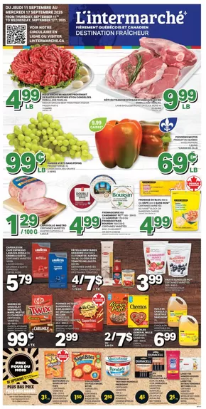 L'Intermarché catalogue in Chatham-Kent | Current bargains and offers | 2025-09-11T00:00:00.000Z - 2025-09-17T00:00:00.000Z