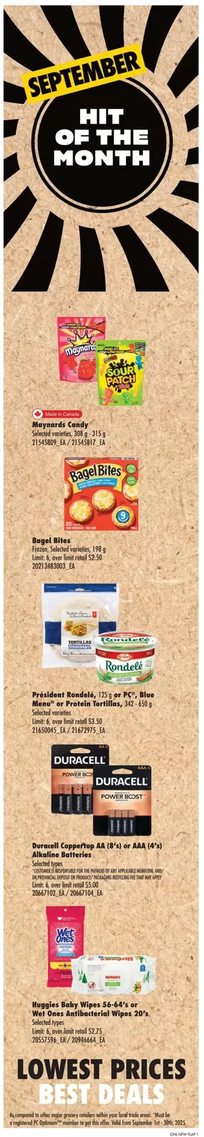 No Frills catalogue in Chatham-Kent | Save now with our deals | 2025-09-11T00:00:00.000Z - 2025-09-17T00:00:00.000Z