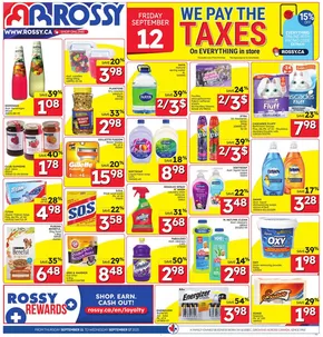 Rossy catalogue | Great offer for bargain hunters | 2025-09-11T00:00:00.000Z - 2025-09-17T00:00:00.000Z