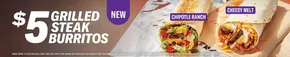 Taco Bell catalogue in Brantford | $5 grilled steak burritos | 2025-09-10T00:00:00.000Z - 2025-09-24T00:00:00.000Z