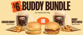 A&W catalogue in Brantford | $6 buddy bundle | 2025-09-10T00:00:00.000Z - 2025-09-24T00:00:00.000Z