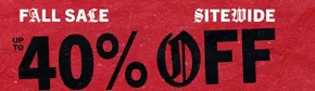 Fall sale 