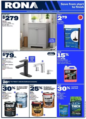 RONA catalogue in Hay River | Save now with our deals | 2025-09-11T00:00:00.000Z - 2025-09-24T00:00:00.000Z
