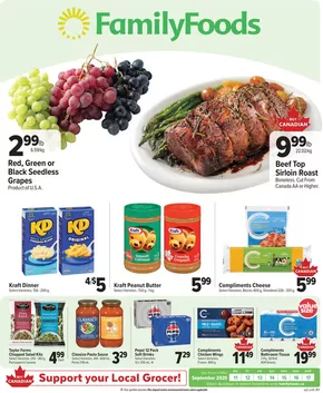 Family Foods catalogue in Winnipeg | Discounts and promotions | 2025-09-11T00:00:00.000Z - 2025-09-25T00:00:00.000Z