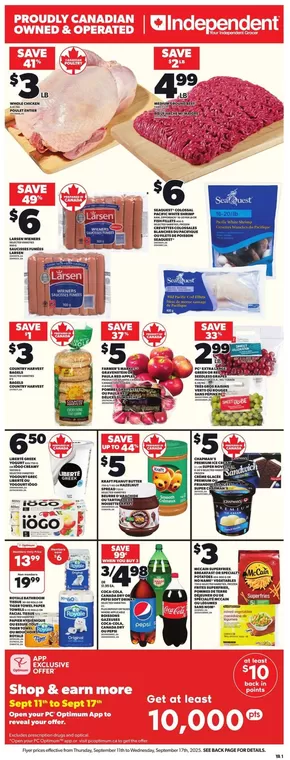 Independent Grocer catalogue in Borden-Carleton | Great offer for all customers | 2025-09-11T00:00:00.000Z - 2025-09-17T00:00:00.000Z