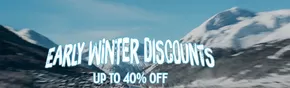 Early winter discounts 