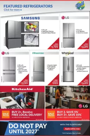 Trail Appliances catalogue in Prince George | Sale priced  | 2025-09-11T00:00:00.000Z - 2025-09-17T00:00:00.000Z