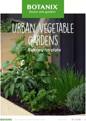 Botanix catalogue in Trois-Rivières | Urban vegetable gardens | 2025-09-12T00:00:00.000Z - 2025-09-26T00:00:00.000Z