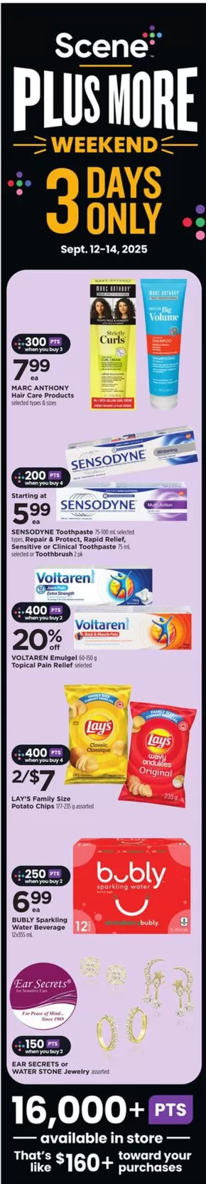 Lawtons Drugs catalogue in Laval | Weekly flyer  | 2025-09-12T00:00:00.000Z - 2025-09-18T00:00:00.000Z