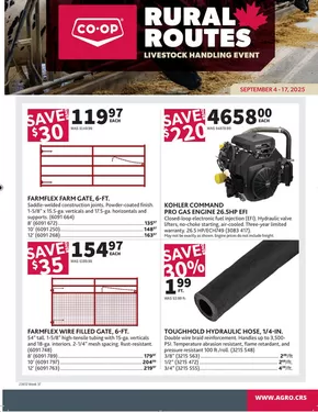 Co-op Food catalogue | Livestock handling event | 2025-09-12T00:00:00.000Z - 2025-09-17T00:00:00.000Z