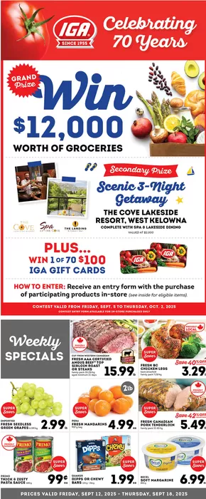 Weekly flyer 