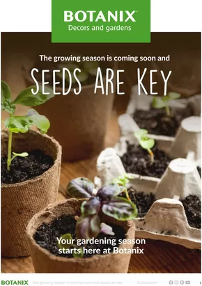 Botanix catalogue in London | The Growing Season is Coming Soon and Seeds are Key | 2025-09-13T00:00:00.000Z - 2025-09-27T00:00:00.000Z