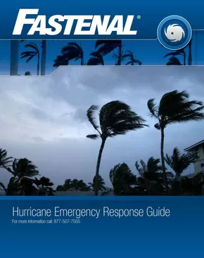 Fastenal catalogue in Oakville | Fastenal Hurricane Emergency Response Guide | 2025-09-15T00:00:00.000Z - 2025-09-29T00:00:00.000Z