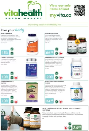 Vita Health catalogue in Winnipeg | Soak up the savings in our latest flyer | 2025-09-15T00:00:00.000Z - 2025-09-24T00:00:00.000Z