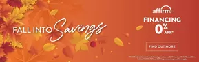 Fall into savings 
