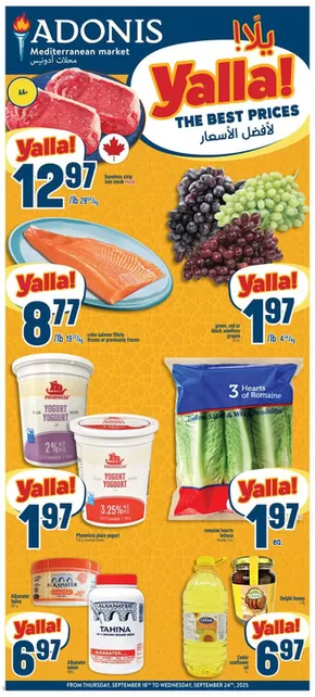 Marché Adonis catalogue in Deux-Montagnes | Our best offers for you | 2025-09-18T00:00:00.000Z - 2025-09-24T00:00:00.000Z