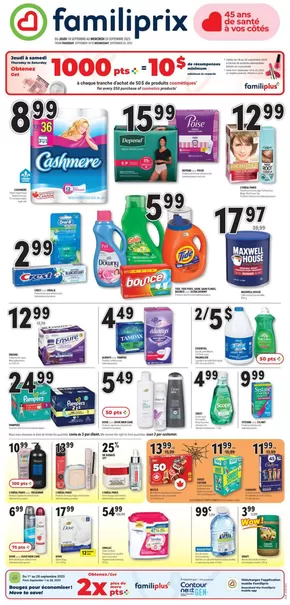 Familiprix catalogue in Quebec | Circulaire | 2025-09-18T00:00:00.000Z - 2025-09-24T00:00:00.000Z