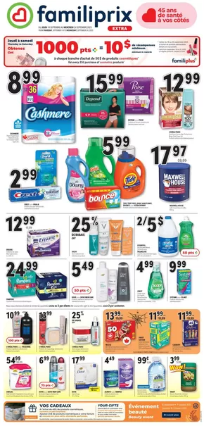 Familiprix catalogue in Laval | Exclusive bargains | 2025-09-18T00:00:00.000Z - 2025-09-24T00:00:00.000Z