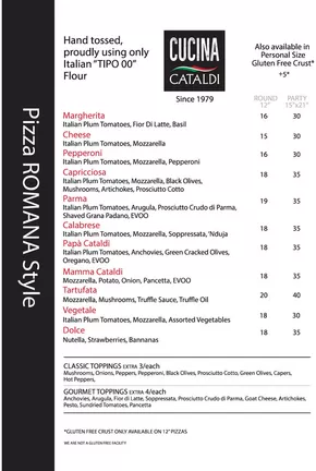 Cataldi catalogue in Deux-Montagnes | Great offer for all customers | 2025-09-16T00:00:00.000Z - 2025-09-30T00:00:00.000Z