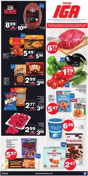IGA catalogue in Midland | Iles-de-la-Madeleine | 2025-09-18T00:00:00.000Z - 2025-09-24T00:00:00.000Z
