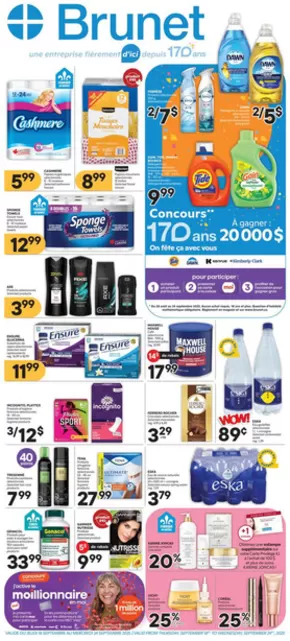 Brunet catalogue in Laval | Exclusive deals and bargains | 2025-09-18T00:00:00.000Z - 2025-09-24T00:00:00.000Z