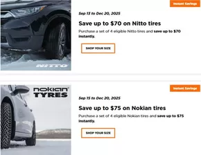 Kal Tire catalogue in Joliette | Instant savings  | 2025-09-17T00:00:00.000Z - 2025-12-20T00:00:00.000Z