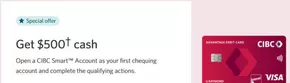 CIBC catalogue in Burton | Get $500† cash | 2025-09-17T00:00:00.000Z - 2025-10-01T00:00:00.000Z