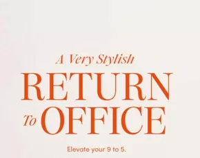 Ann Taylor catalogue in Mississauga | Return to office  | 2025-09-17T00:00:00.000Z - 2025-10-01T00:00:00.000Z