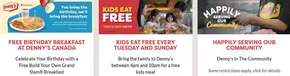 Denny's catalogue in Mulgrave | Promotions you need to know about! | 2025-09-17T00:00:00.000Z - 2025-10-01T00:00:00.000Z