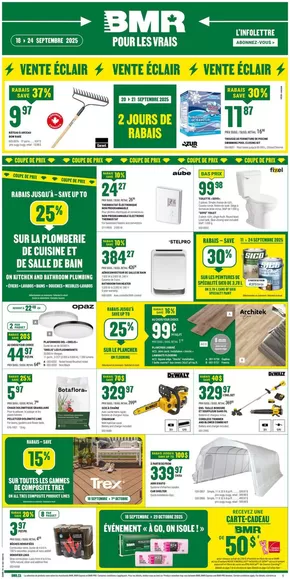 BMR catalogue in Baie Verte | Weekly Ad | 2025-09-18T00:00:00.000Z - 2025-09-24T00:00:00.000Z
