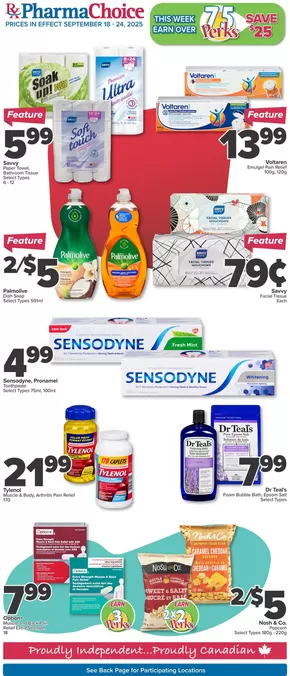 PharmaChoice catalogue in Aylmer QC | Offers for bargain hunters | 2025-09-18T00:00:00.000Z - 2025-09-24T00:00:00.000Z