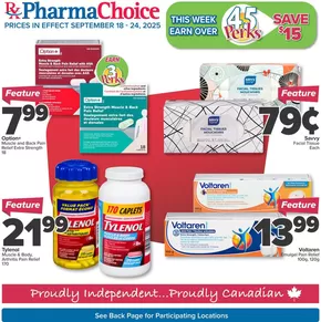 PharmaChoice catalogue in Victoria BC | Great offer for all customers | 2025-09-18T00:00:00.000Z - 2025-09-24T00:00:00.000Z