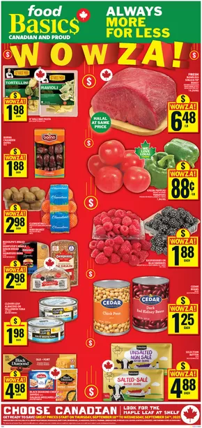 Food Basics catalogue in Richmond Hill | Current deals and offers | 2025-09-18T00:00:00.000Z - 2025-09-24T00:00:00.000Z
