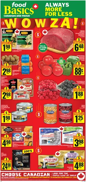 Food Basics catalogue in Crowsnest Pass | Special offers for you | 2025-09-18T00:00:00.000Z - 2025-09-24T00:00:00.000Z