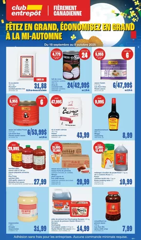 Wholesale Club catalogue in Comber ON | Exclusive bargains | 2025-09-18T00:00:00.000Z - 2025-10-08T00:00:00.000Z