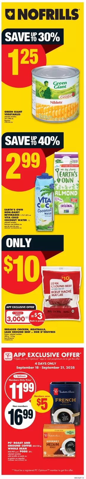 No Frills catalogue in Sydney | No Frills Weekly ad | 2025-09-18T00:00:00.000Z - 2025-09-24T00:00:00.000Z