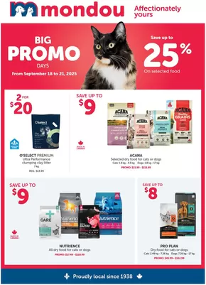 Mondou catalogue | Flyer | 2025-09-18T00:00:00.000Z - 2025-09-21T00:00:00.000Z