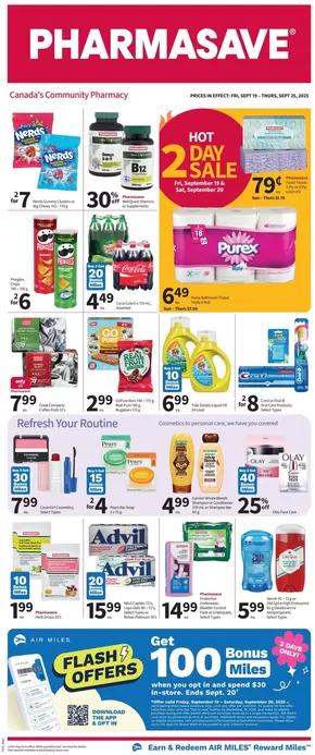 Pharmasave catalogue | Exclusive deals and bargains | 2025-09-19T00:00:00.000Z - 2025-09-25T00:00:00.000Z