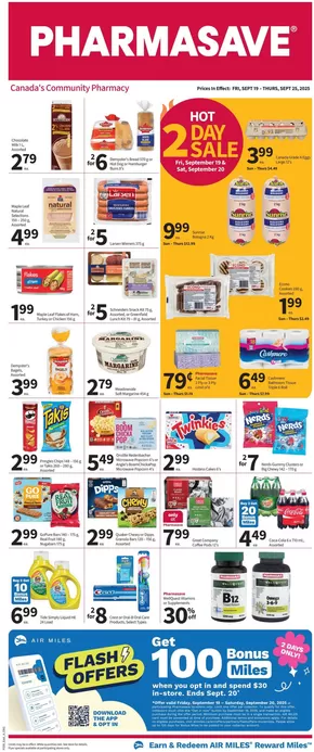 Pharmasave catalogue | Top offers for smart savers | 2025-09-19T00:00:00.000Z - 2025-09-25T00:00:00.000Z