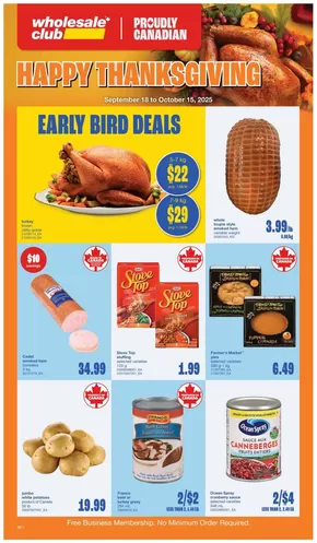 Wholesale Club catalogue in Halifax | Special offers for you | 2025-09-18T00:00:00.000Z - 2025-10-15T00:00:00.000Z