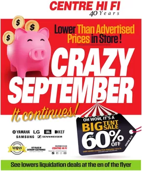 Centre Hi-Fi catalogue in Maidstone | Weekly Flyer | 2025-09-19T00:00:00.000Z - 2025-09-25T00:00:00.000Z