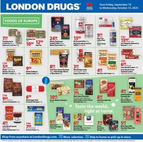 London Drugs catalogue in Winnipeg | London Drugs Weekly ad | 2025-09-19T00:00:00.000Z - 2025-10-15T00:00:00.000Z