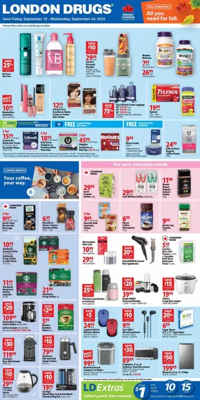 London Drugs catalogue in Grand Falls | Our best offers for you | 2025-09-19T00:00:00.000Z - 2025-09-24T00:00:00.000Z