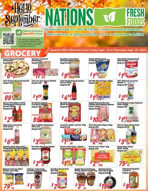 Nations Fresh Foods catalogue in Surrey | Autumn Deals, Fresh Finds | 2025-09-19T00:00:00.000Z - 2025-09-25T00:00:00.000Z