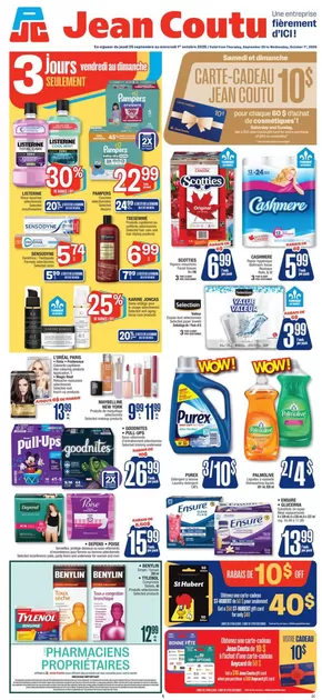 Jean Coutu catalogue in Maidstone | Weekly Flyer | 2025-09-25T00:00:00.000Z - 2025-10-01T00:00:00.000Z